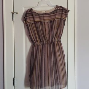 Tulle Brown Dress Medium